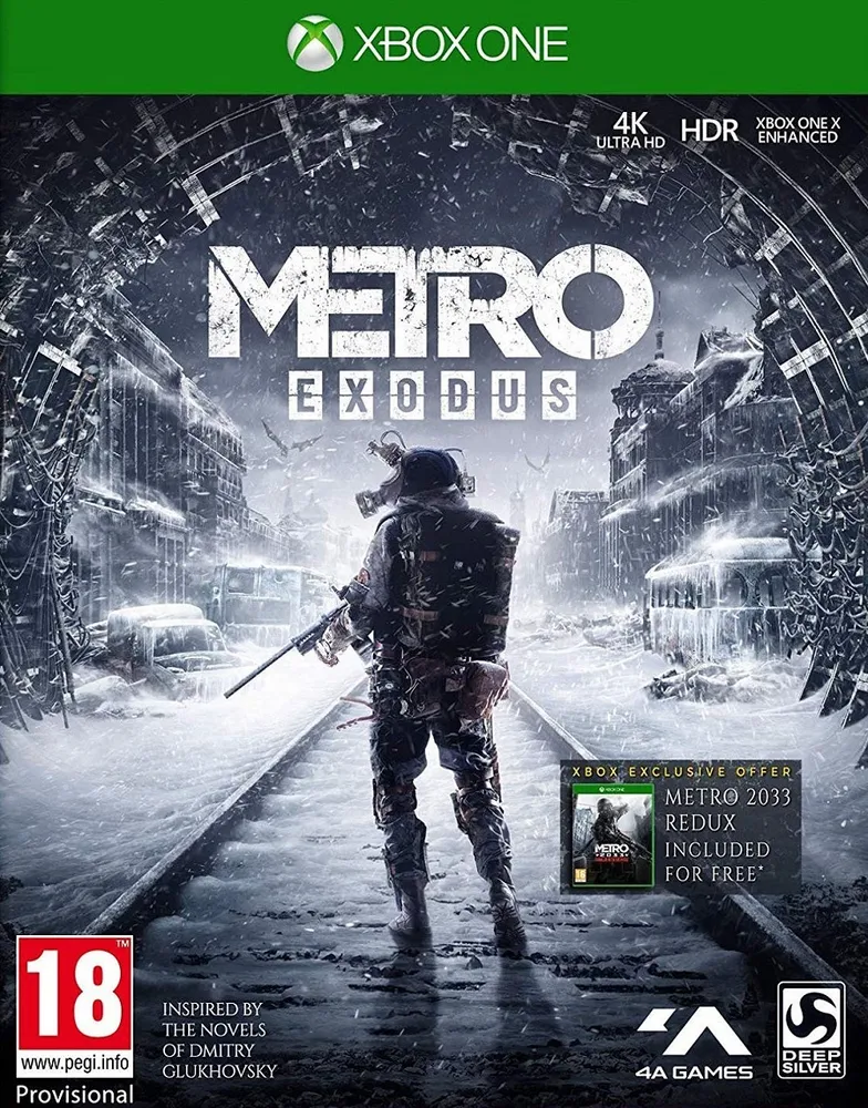XBOX ONE Метро: Исход - Издание первого дня (Metro Exodus) (русская версия)